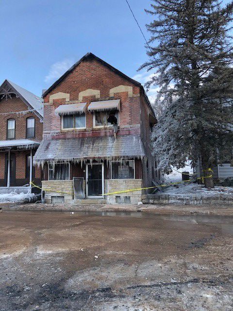 Fire Aftermath in Fountain City